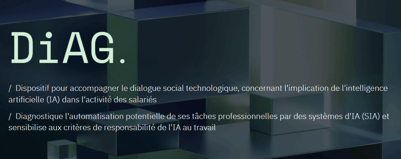 DiAG Initiative: Creating a Tool to Facilitate Social and Technological Dialogue on AI in the Workplace
